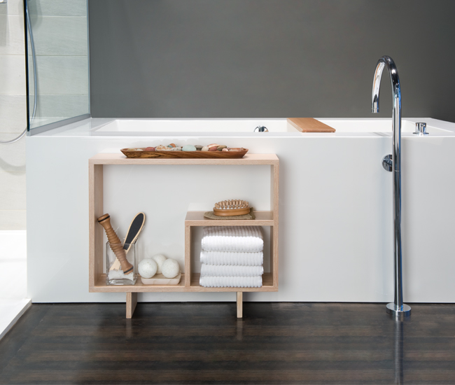Scandinavian Spa-Like Bathroom - DL-0815-wetstyle-niche1