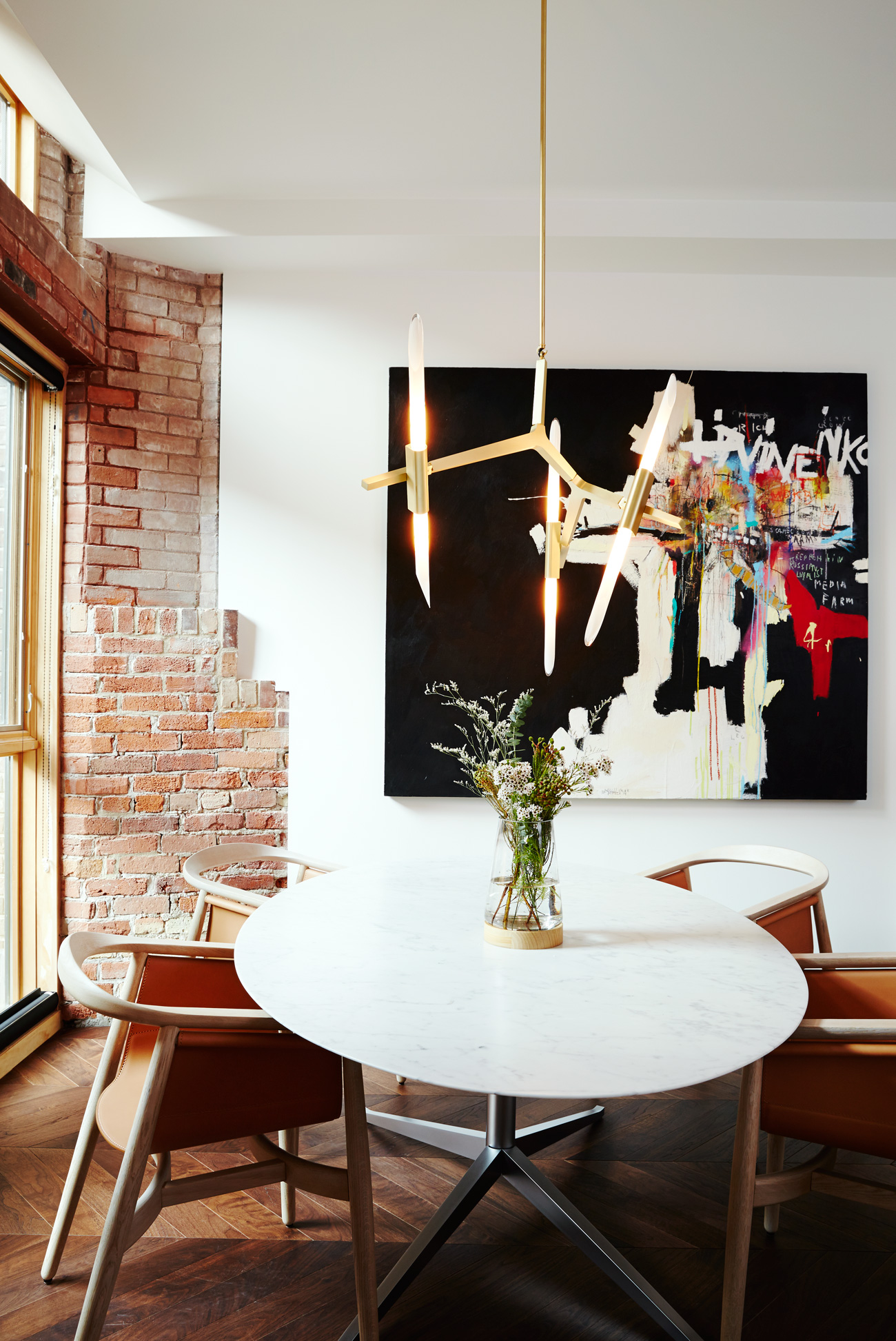 Canvas by artist Mitchell Clark Meller - Charlie Guiang Neo gothic church condo