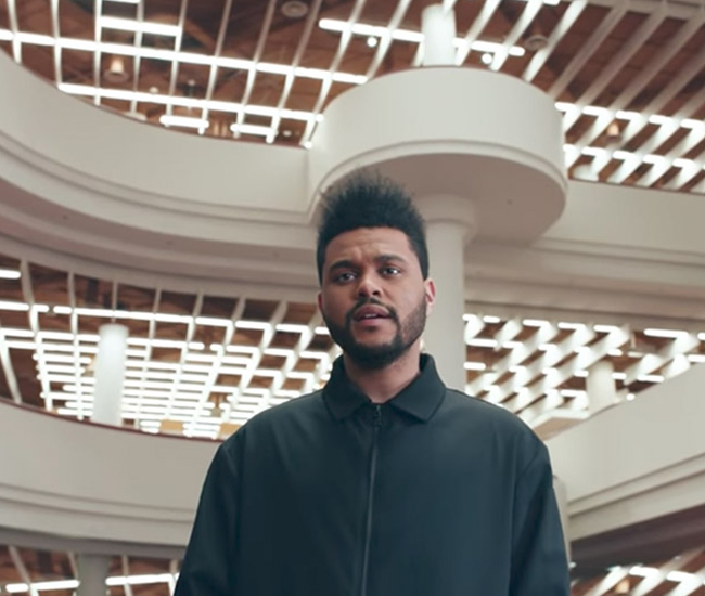 Reference Library by architect Raymond Moriyama | Toronto singer The Weeknd video Secrets