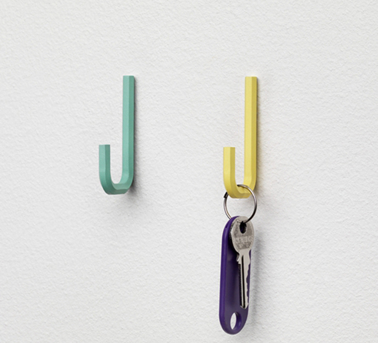 Hex Key is a key holder or hook inspired by the ubiquitous hex key tool.