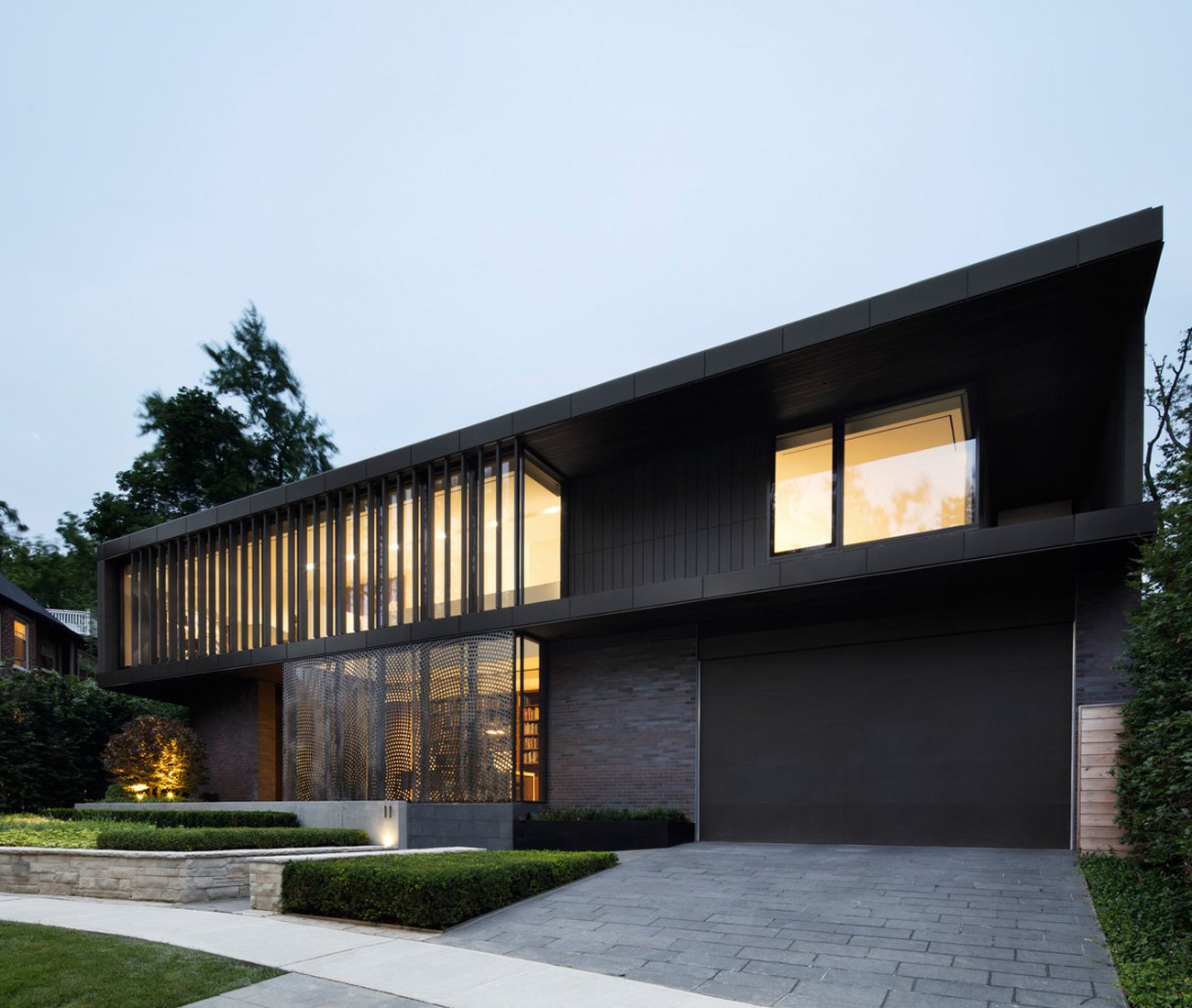 Toronto Brick Home modern brick houses