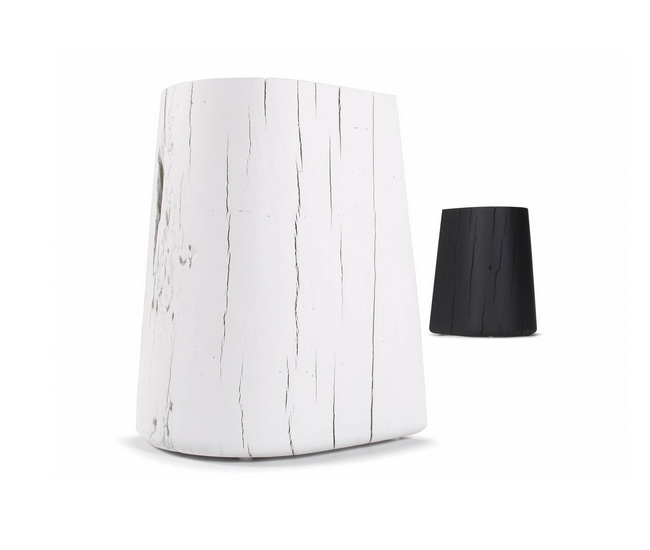 Wooddrop Bedside Table by A. Jacob Marks, available at Hollace Cluny
