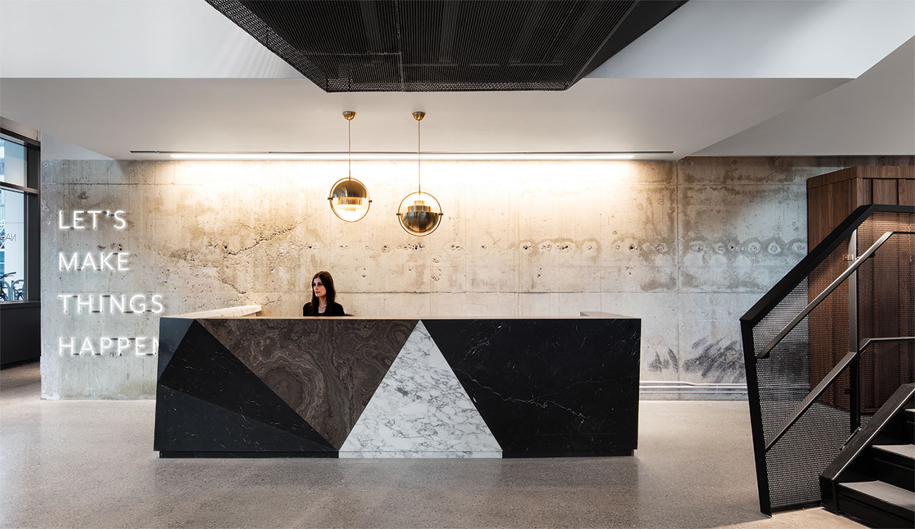 Bensimon Byrne and OneMethod office space