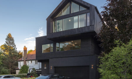Exterior of Stacked House by architect Reza Aliabadi (known as RZLBD)