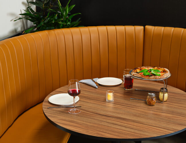 dining booth design